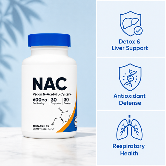 Healia | N-Acetyl L-Cysteine (NAC) Supplement Capsules