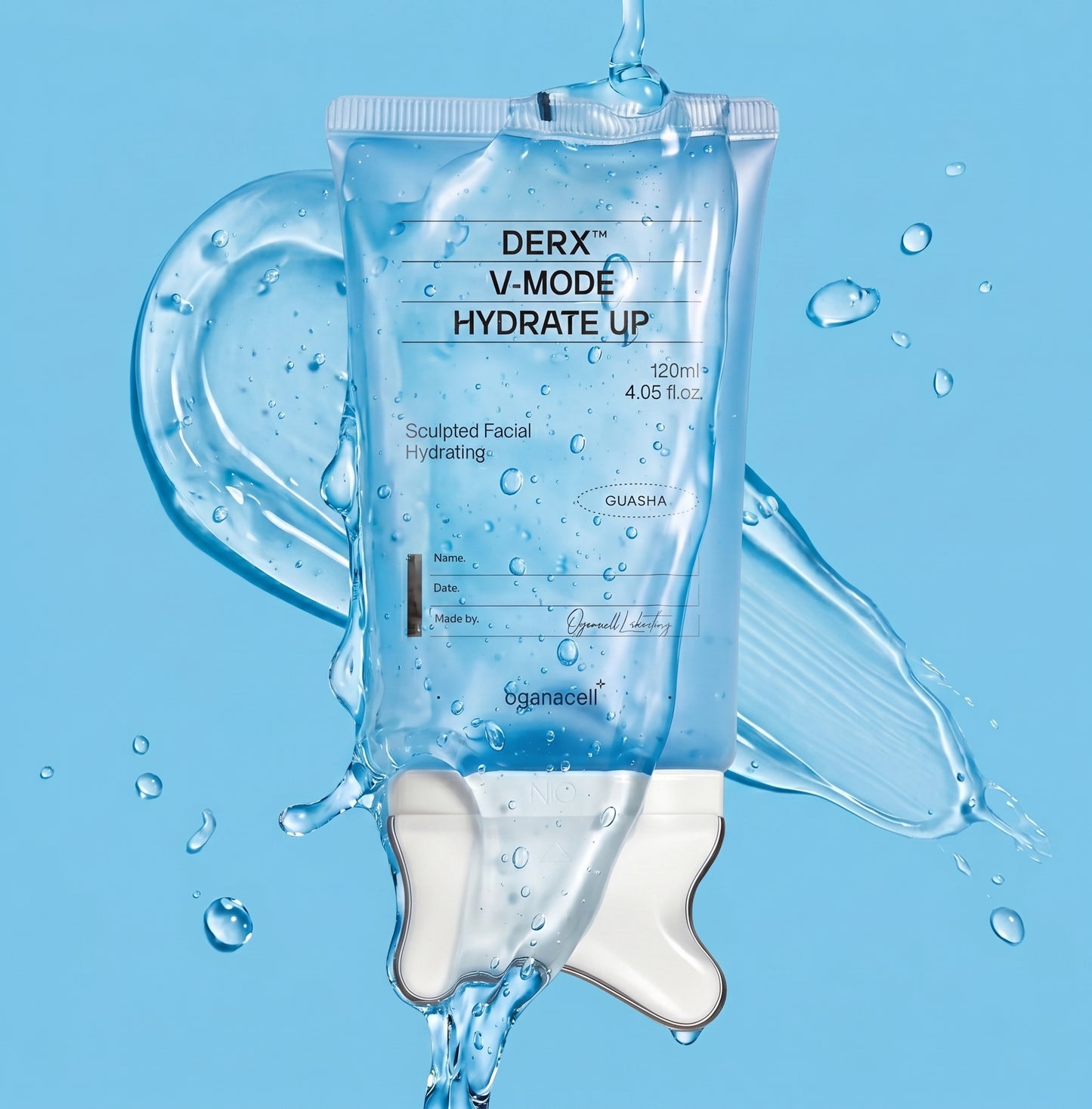 Healia Gua Sha PDRN Jaw Line Lift-Sculpting Glass Gel Cream