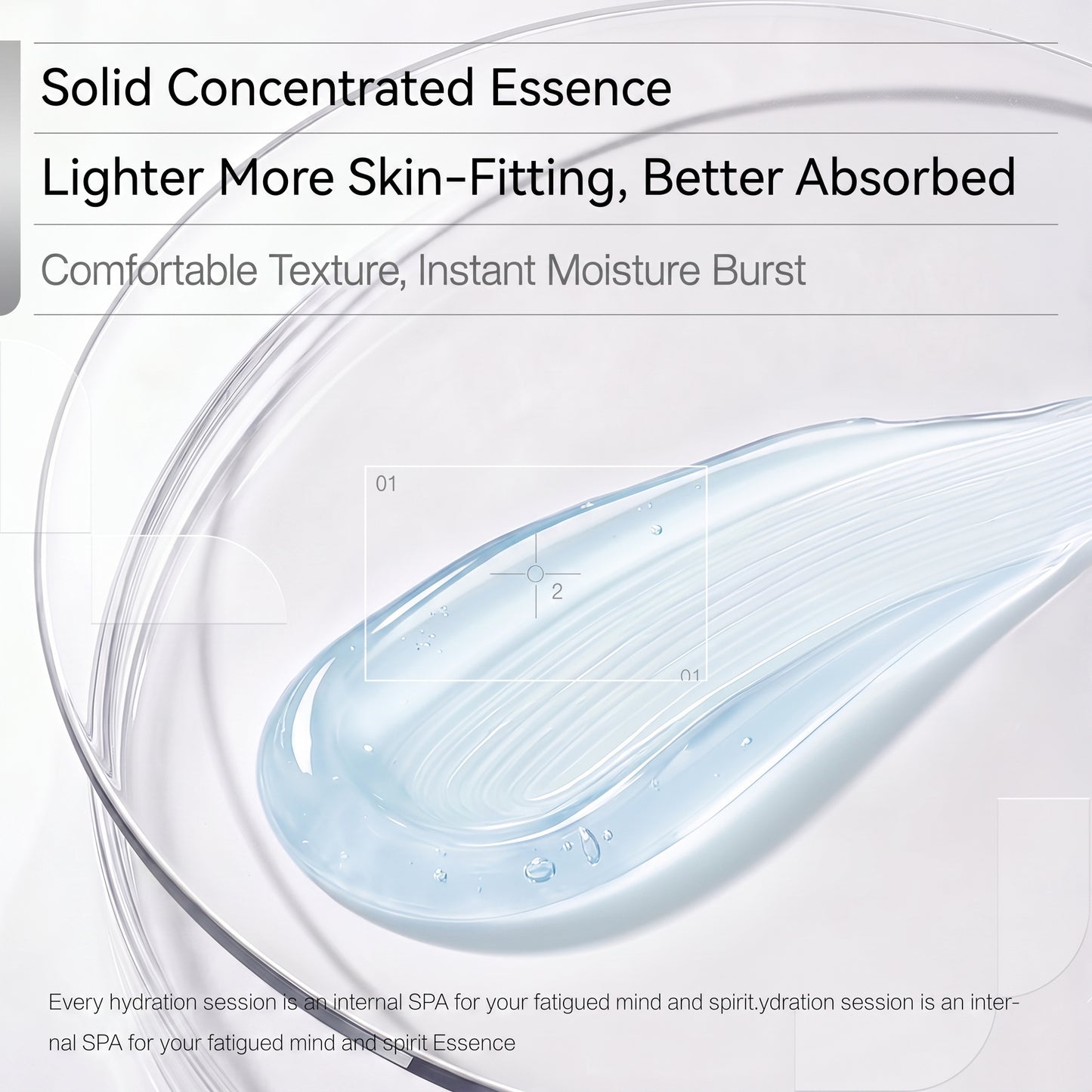 Healia Gua Sha PDRN Jaw Line Lift-Sculpting Glass Gel Cream
